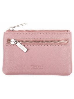 SEGALI Mini portafoglio-portachiavi in pelle da donna