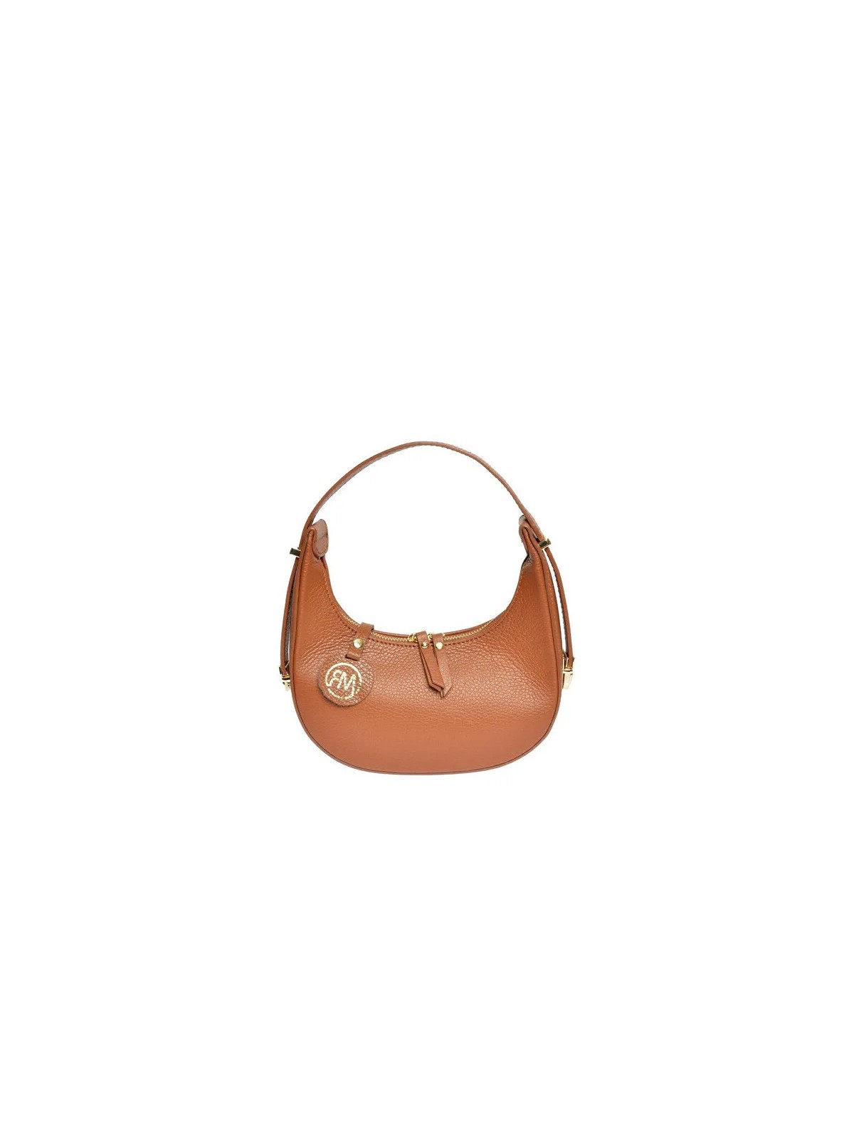 Roberta M Borsa da donna in pelle Banana Bag da donna