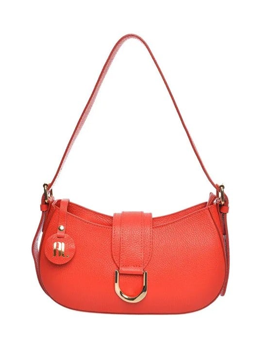 Anna Luchini Borsa da donna in pelle Banana Bag da donna