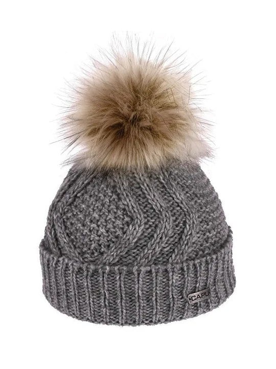CAPU Cappello invernale marrone da donna
