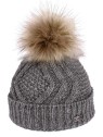 CAPU Cappello invernale marrone da donna