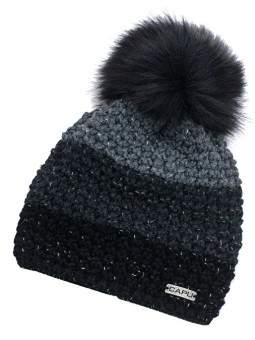 CAPU Cappello invernale grigio da donna