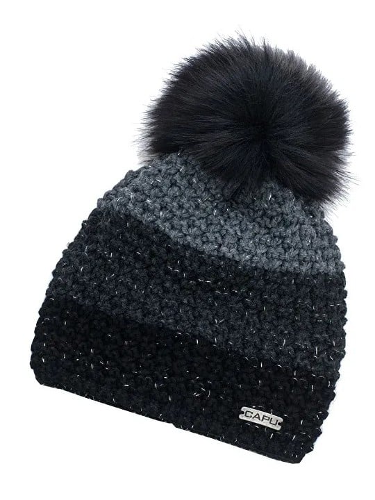 CAPU Cappello invernale grigio da donna