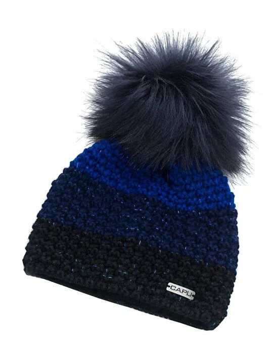 CAPU Cappello invernale blu da donna