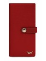 Vuch Portafoglio da donna in pelle Verdi Rosso da donna