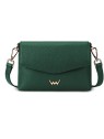 Vuch Borsa a tracolla Leyra Green in pelle