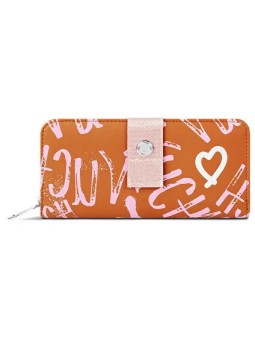 Portafoglio Vuch Zelya Grafitti Marrone da Donna