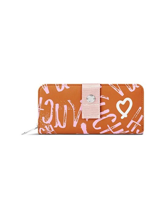 Portafoglio Vuch Zelya Grafitti Marrone da Donna