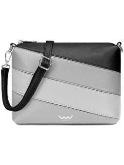 Borsa a tracolla Vuch Coalie Striped Black
