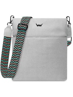 Vuch Borsa a Tracolla Smokie Resistant Grey