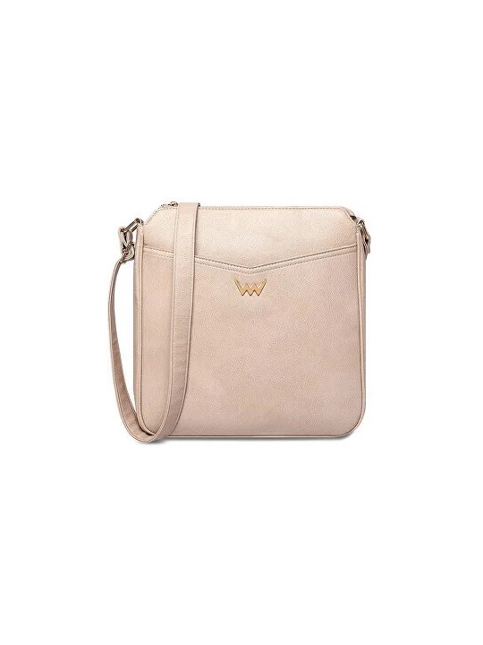 Borsa a tracolla da donna Neliss Creme
