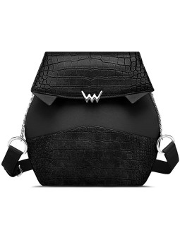 Elegante Borsa a Tracolla da Donna Selena Black
