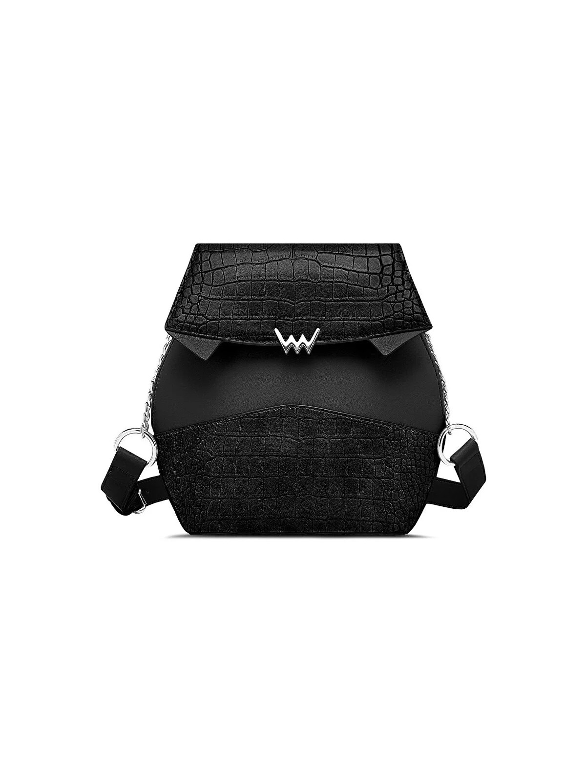 Elegante Borsa a Tracolla da Donna Selena Black