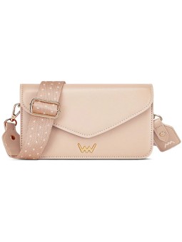 Vuch Borsa a Tracolla Emina Beige per Donna