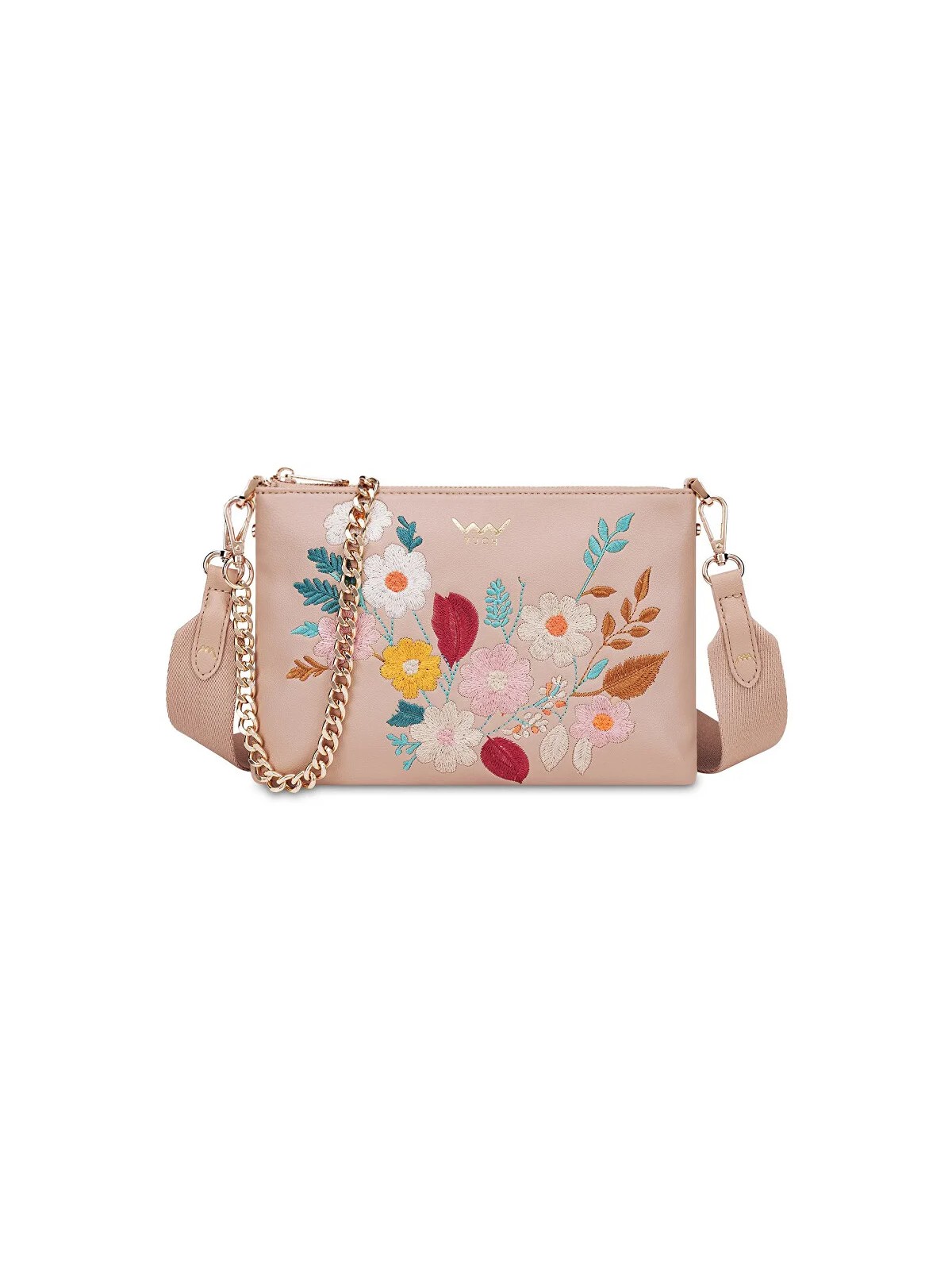 Vuch Borsa Lylann Flowers Beige