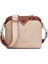 Vuch Borsa a Tracolla Fossy MN Beige da Donna