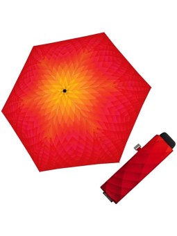 Ombrello Doppler Carbonsteel Mini Slim Rosso/Giallo