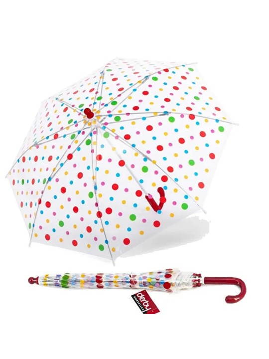 Ombrello Trasparente SKY per Bambini - Elegante e Sicuro