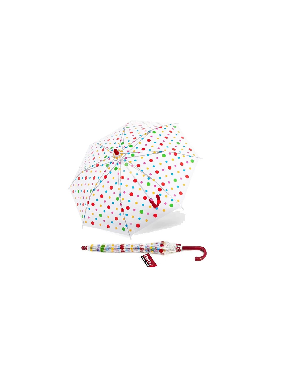 Ombrello Trasparente SKY per Bambini - Elegante e Sicuro