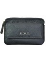 SEGALI Mini Portafoglio-Portachiavi in Pelle Nero