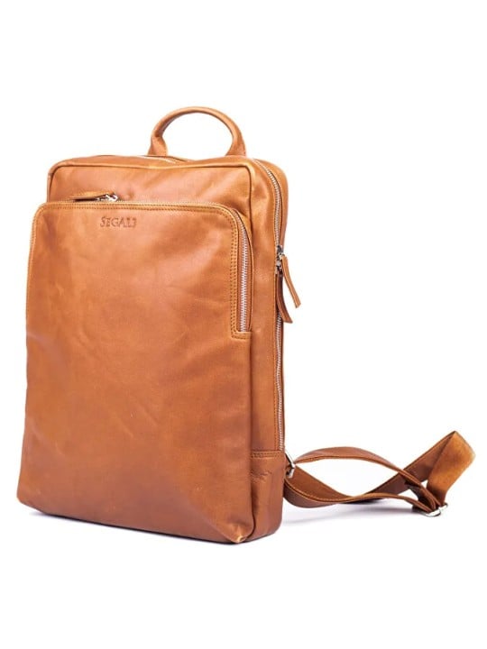 SEGALI Zaino in pelle unisex elegante e confortevole