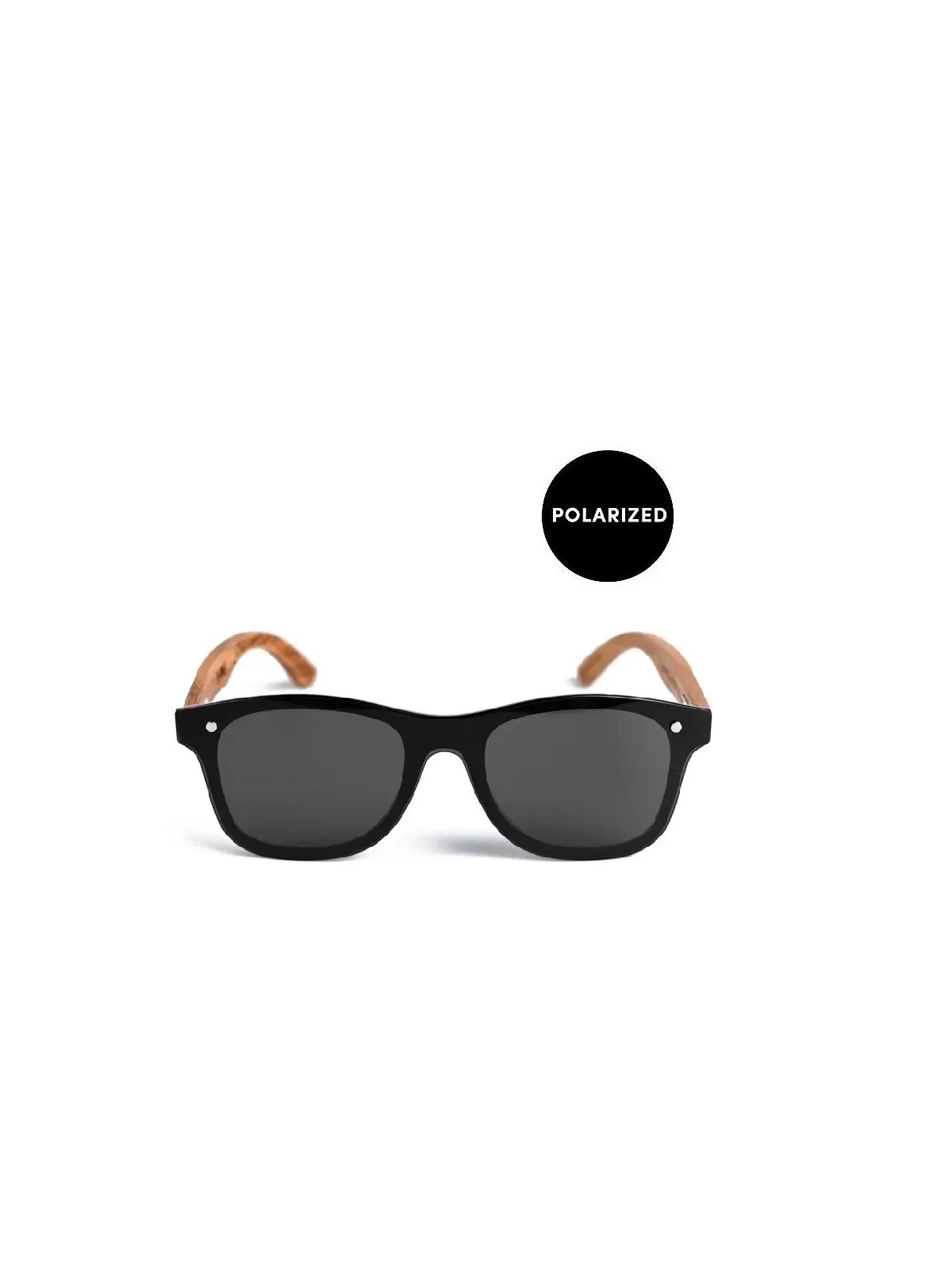 Occhiali da sole polarizzati Relish Black unisex di Vuch
