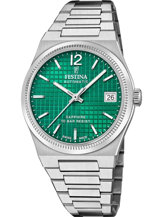 orologio donna Festina F20029/5 Ladies Watch Swiss Made Rivé Automatic 35mm 10ATM