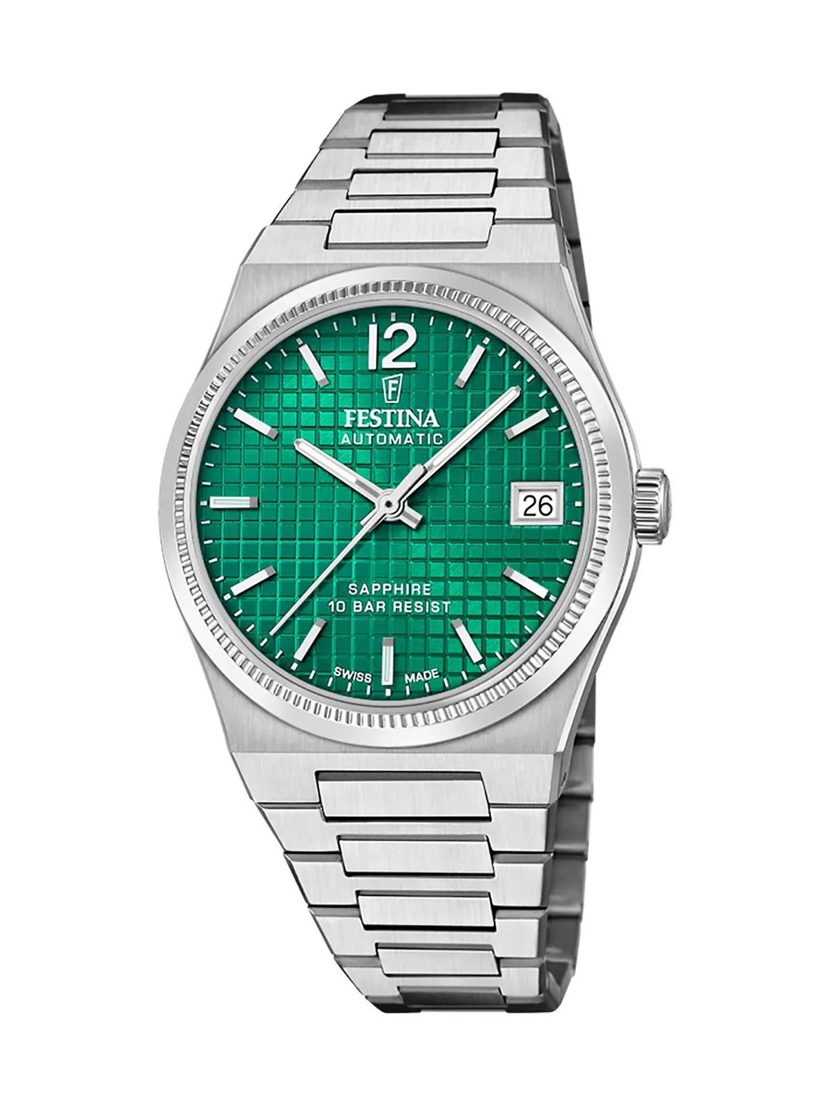 orologio donna Festina F20029/5 Ladies Watch Swiss Made Rivé Automatic 35mm 10ATM