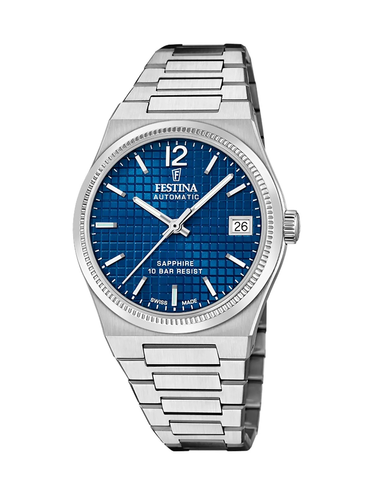 orologio donna Festina F20029/4 Ladies Watch Swiss Made Rivé Automatic 35mm 10ATM