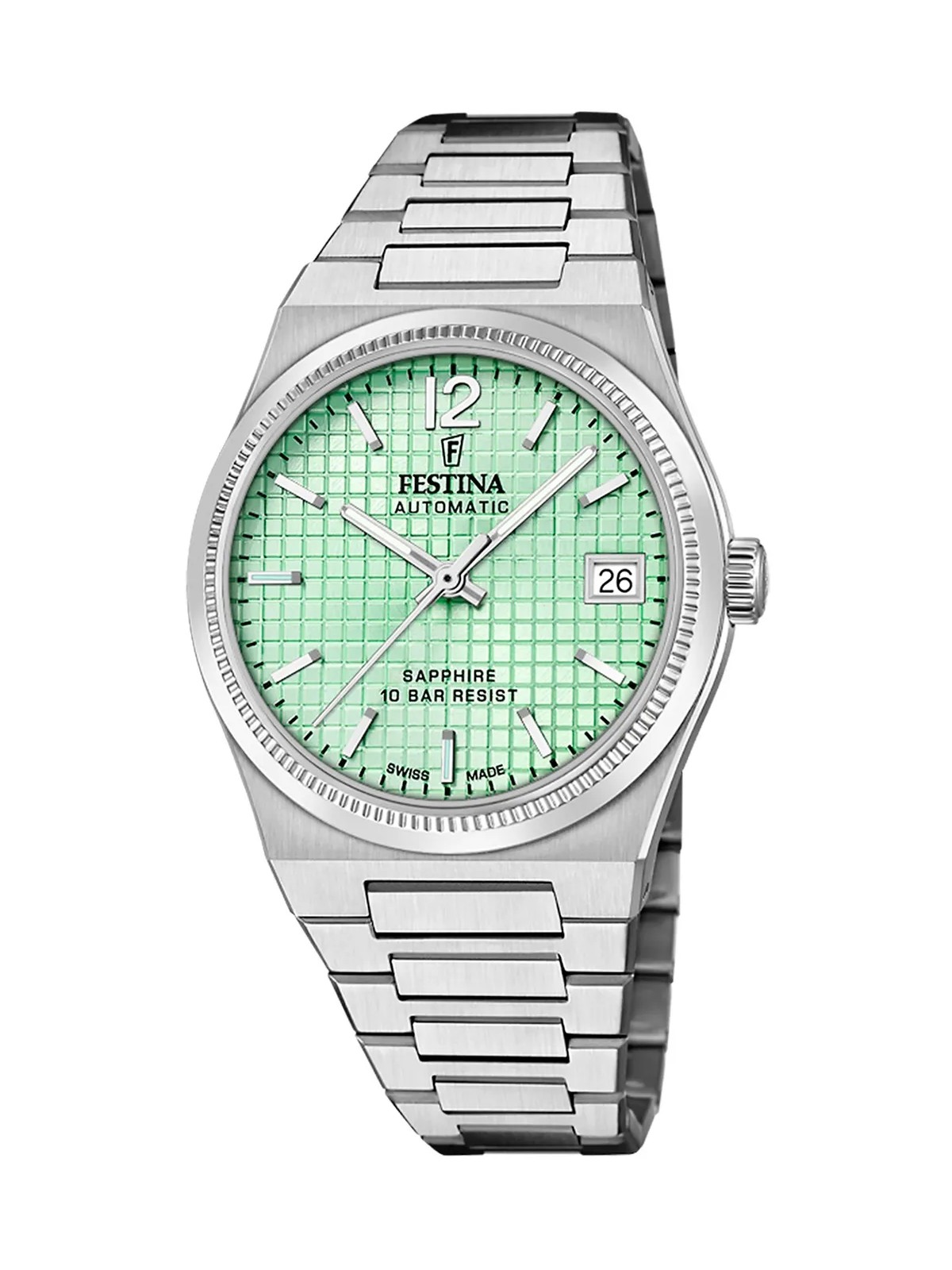 orologio donna Festina F20029/3 Ladies Watch Swiss Made Rivé Automatic 35mm 10ATM