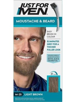 Just For Men Moustache & Beard Color M25 castano chiaro
