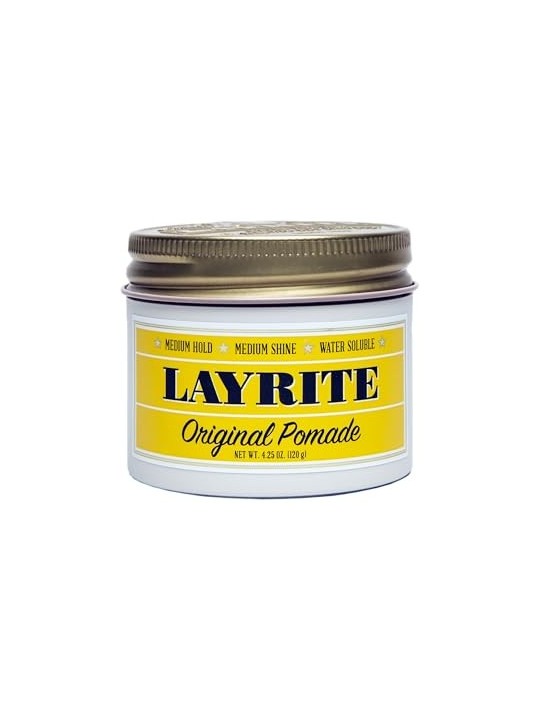 Layrite Original Pomade 120g per un look impeccabile