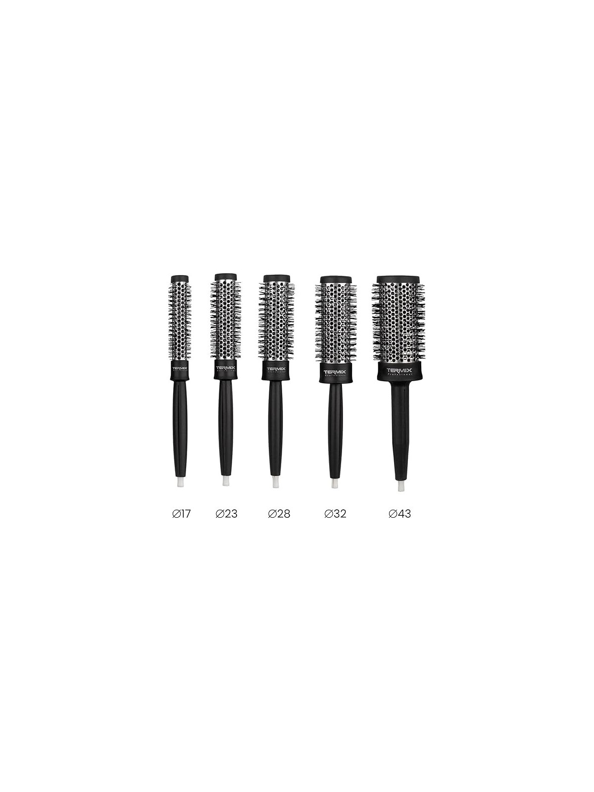 Termix® Professional Hairbrush Kit 5 Termix www.essenzetotalstyle.com 