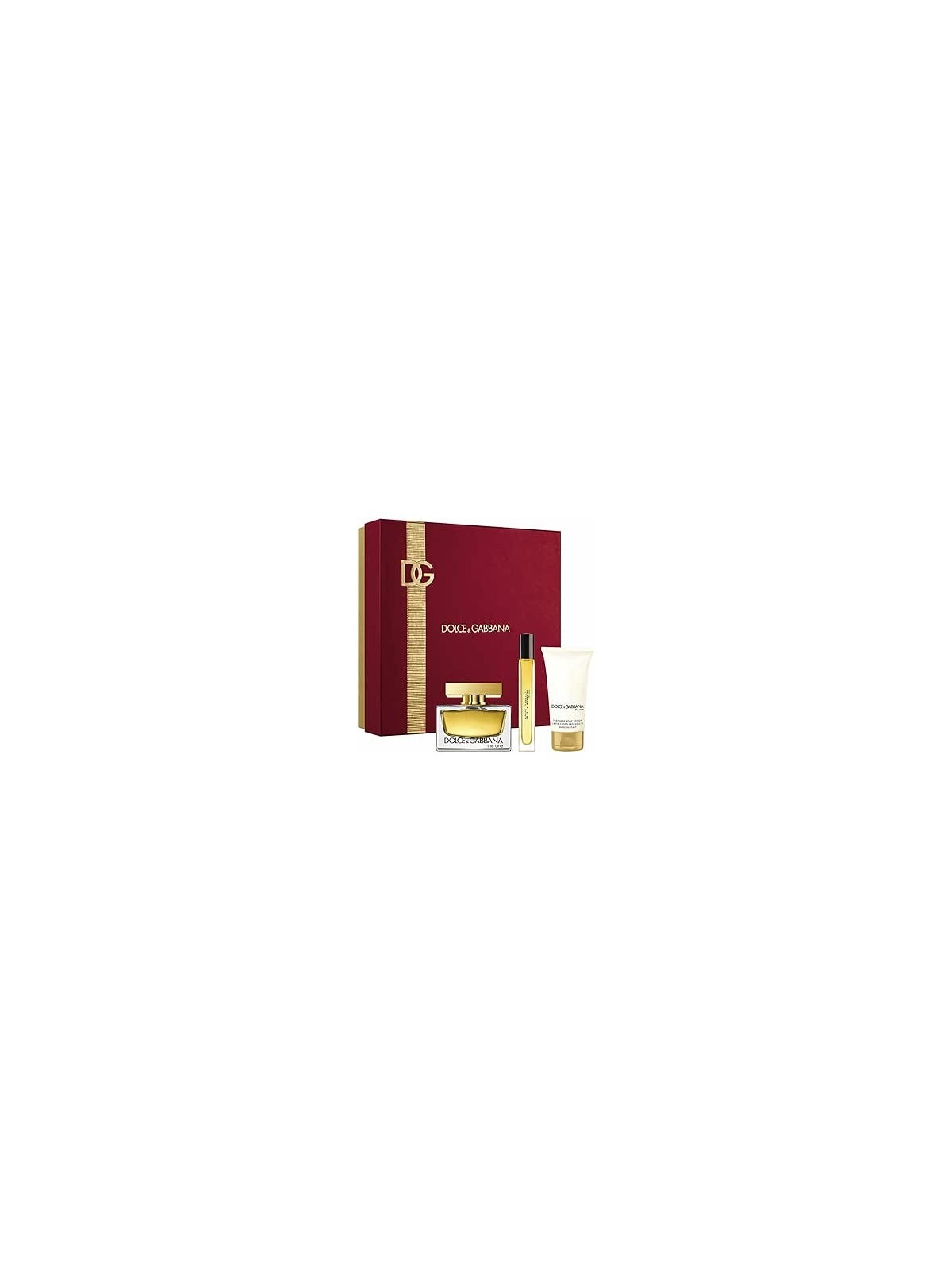 Dolce Gabbana The One Gift set eau de parfum 75 ml, body lotion 50 ml and miniature eau de parfum 10 ml donna 75ml Dolce Gabbana