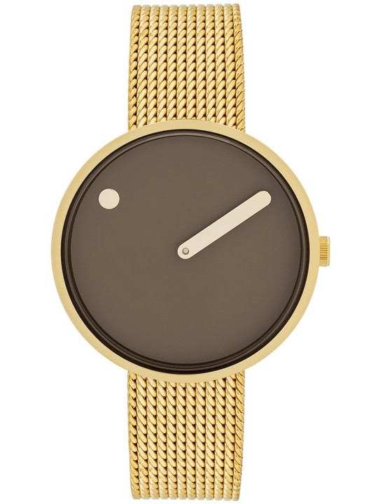 Picto 34001-0914G Mocha Brown 34mm 5ATM