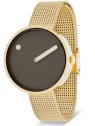 Picto 34001-0914G Mocha Brown 34mm 5ATM