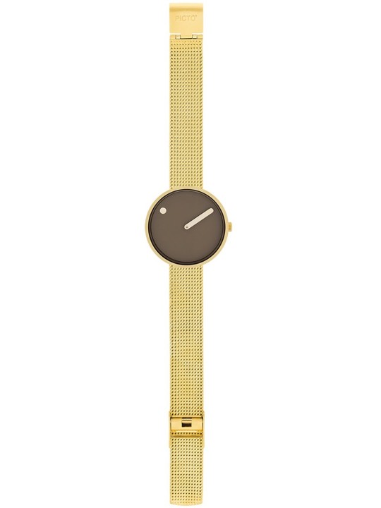 Picto 34001-0914G Mocha Brown 34mm 5ATM
