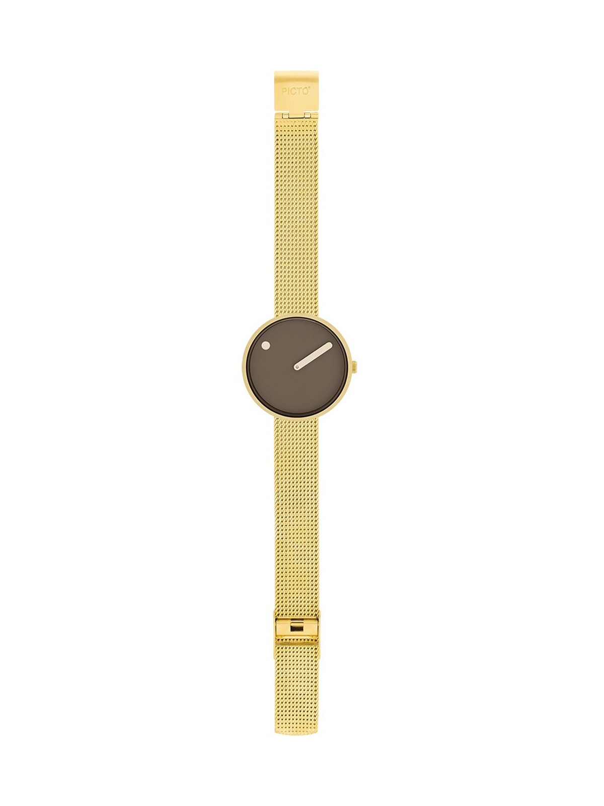 Picto 34001-0914G Mocha Brown 34mm 5ATM
