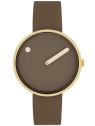 Picto 34001-4614G Mocha Brown 34mm 5ATM