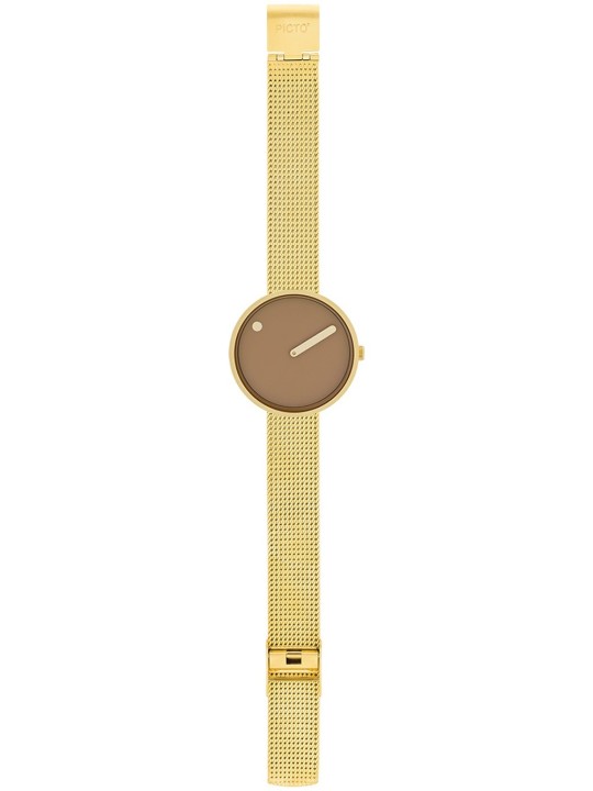 Picto 34002-0914G Cappuccino Brown 34mm 5ATM
