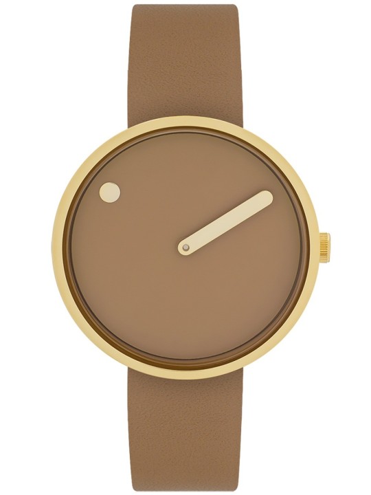 Picto 34002-4814G Cappuccino Brown 34mm 5ATM