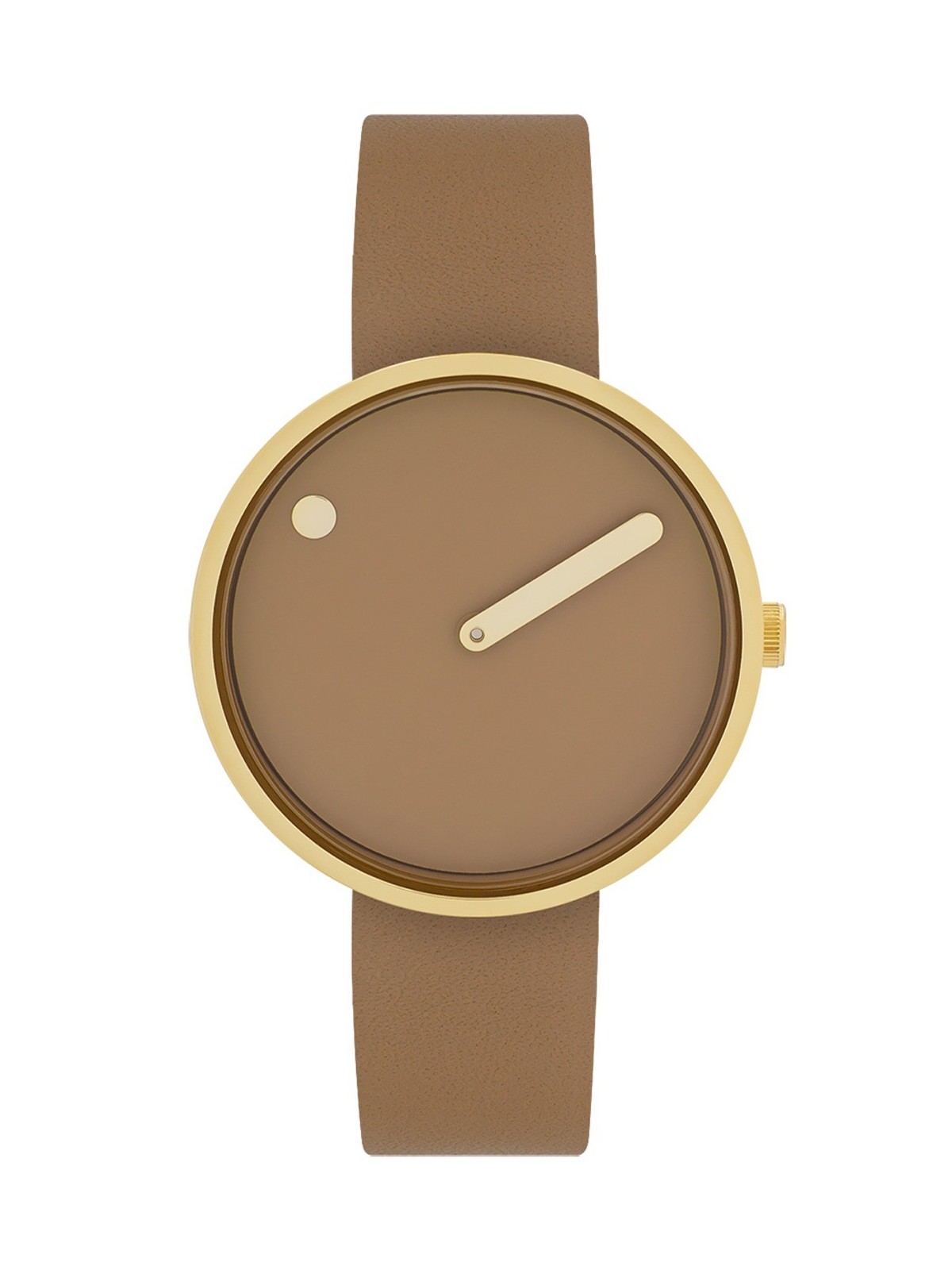 Picto 34002-4814G Cappuccino Brown 34mm 5ATM