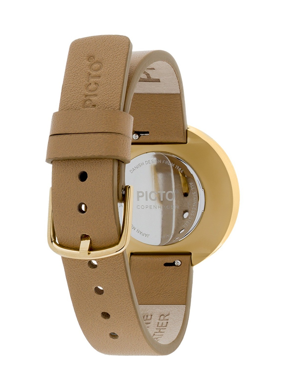 Picto 34002-4814G Cappuccino Brown 34mm 5ATM