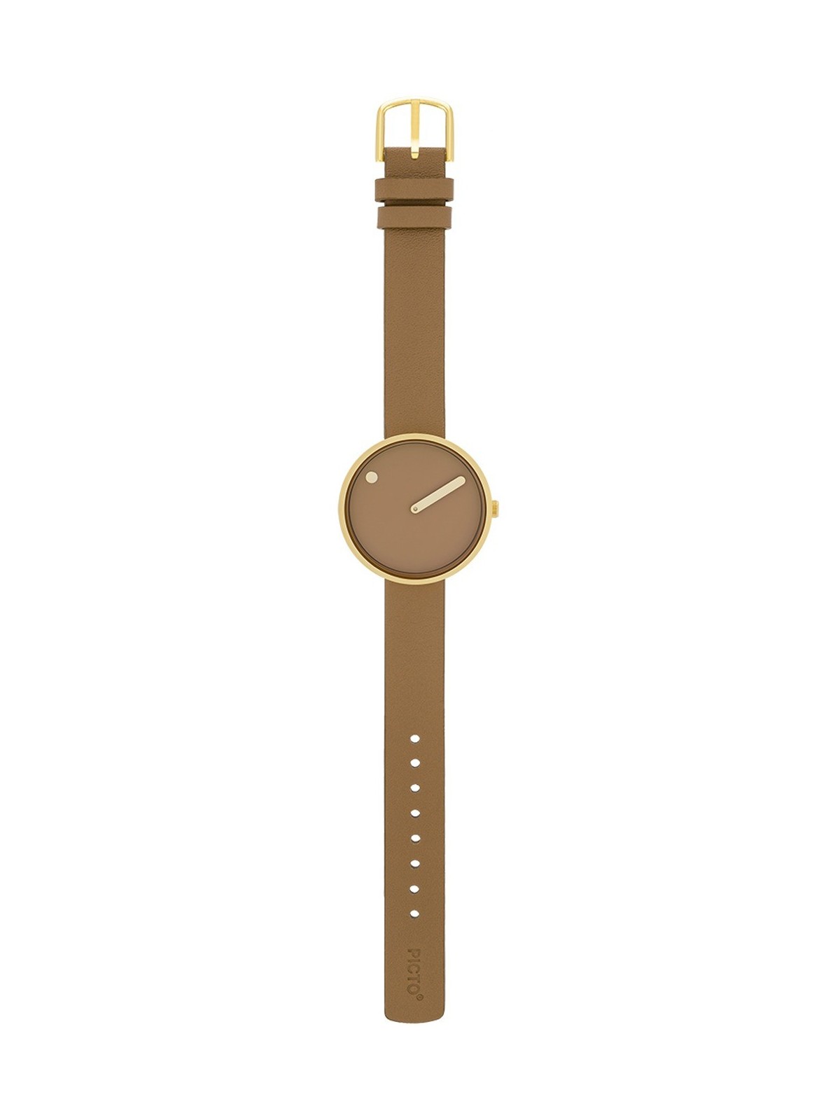 Picto 34002-4814G Cappuccino Brown 34mm 5ATM