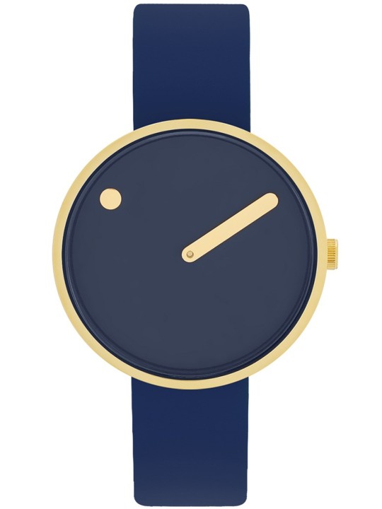 Picto 34018-0514G Unisex Midnight Blue Bio Based 34mm 5ATM