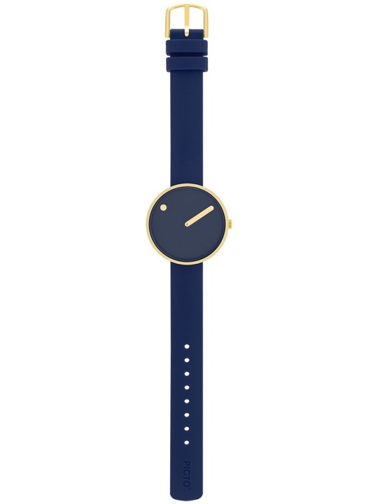 Picto 34018-0514G Unisex Midnight Blue Bio Based 34mm 5ATM