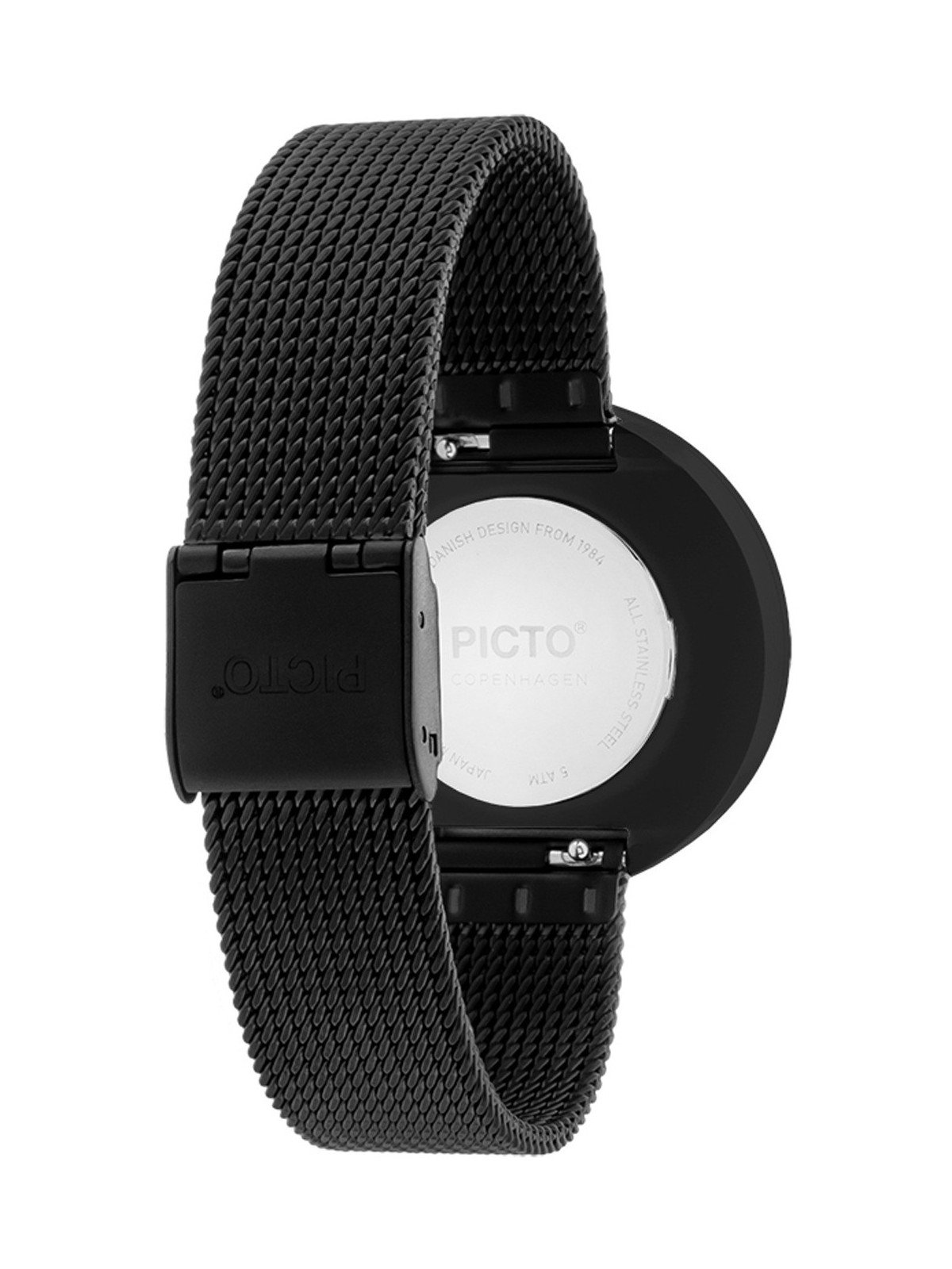 Picto 34061-1014 Matt Black 34mm 5ATM