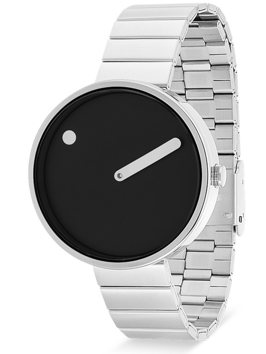 Picto 34070-2814 Brushed Steel 34mm 5ATM