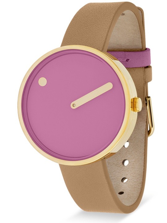 Picto 34078-4514G Unisex Pink 34mm 5ATM
