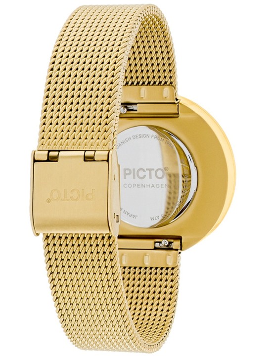 Picto 34087-0914G Black 34mm 5ATM